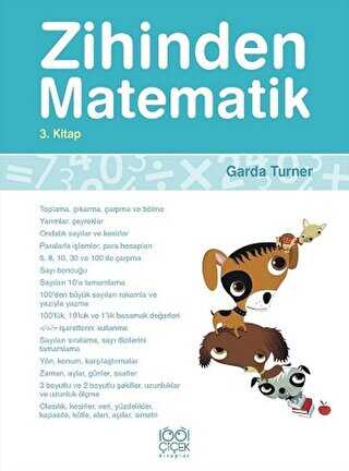 Zihinden Matematik 3. Kitap - 1001 Çiçek Kitaplar