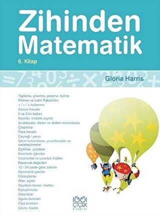 Zihinden Matematik 6. Kitap - 1001 Çiçek Kitaplar