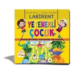 Zihinsel Beceri Gelişim Etkinlikleri Labirent Yetenekli Çocuk 3 - Safkan Kids
