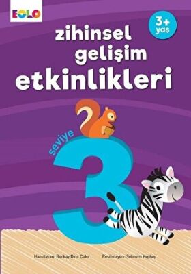 Zihinsel Gelişim Etkinlikleri 3 kapağı