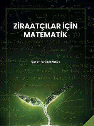 Ziraatçılar İçin Matematik - Sonçağ Yayınları