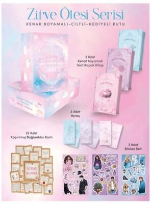 Zirve Ötesi Serisi Yan Boyamalı 3 Kitap Kutulu Set - 1