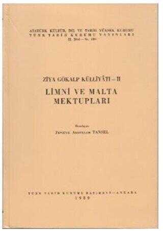 Ziya Gökalp Külliyatı 2 - Limni ve Malta Mektupları