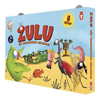 Zulu ile Bir Madagaskar Macerası - Set 5 Kitap Takım - 1